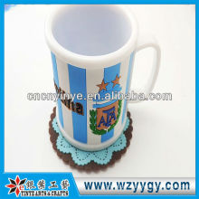 Fashion promotional souvenir mug with rubber cover